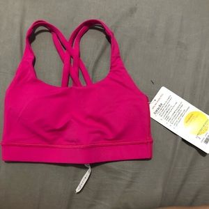 Lululemon Energy Bra in Magenta